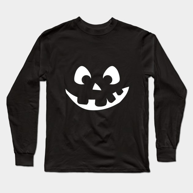 Cute scary smile Long Sleeve T-Shirt by APDesign